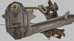NOS 1960 CORVAIR 4 DOOR REAR DOOR WINDOW REGULATOR ASSY WITH SINGLE ARM - RIGHT SIDE
