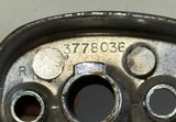 4480400 USED 1961-65 CORVAIR FC ESCUTCHEON L H SIDE INTERMEDIATE REAR DOOR HANDLE OUTSIDE