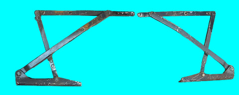 USED 1961-64 CORVAIR 4 DOOR REAR SEAT HINGE - CHECK PICTURE FOR SIDE