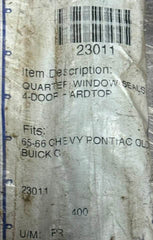 NORS 1965-66 CHEVROLET PONTIAC OLDS BUICK 4 DOOR HARDTOP SofSeal 23011