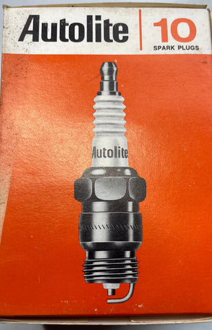 NOS Autolite 665 Spark Plugs – Bendix Resistor Type – USA Made