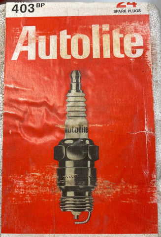 Vintage Autolite 403 BP Spark Plugs – Box of 24 – NOS USA Made
