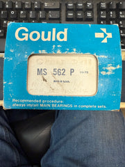 (NOS) main bearing set from GOULD, part number MS-562P International Harvester (IH) diesel engines