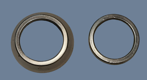 USED - NICE - 1966 LIMITED RUN CORVAIR TAILIGHT BACKUP LENS WEDDING BAND (NARROW)