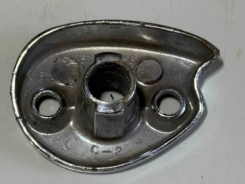 4480400 USED 1961-65 CORVAIR FC ESCUTCHEON L H SIDE INTERMEDIATE REAR DOOR HANDLE OUTSIDE