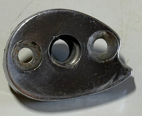 4480400 USED 1961-65 CORVAIR FC ESCUTCHEON L H SIDE INTERMEDIATE REAR DOOR HANDLE OUTSIDE