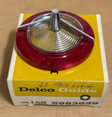 NOS 1963 CORVAIR BACK UP LENS WITH CHROME ORNAMENT TRIM 5953639