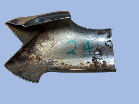Corvair Convertible Header End Cap Trim Above Windshield - Forgot if Rt or Lt #24