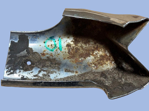 Corvair Convertible Header End Cap Trim Above Windshield - Forgot if Rt or Lt #10