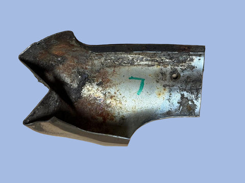 Corvair Convertible Header End Cap Trim Above Windshield - Forgot if Rt or Lt #7