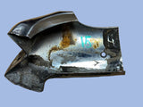 Corvair Convertible Header End Cap Trim Above Windshield - Forgot if Rt or Lt #15