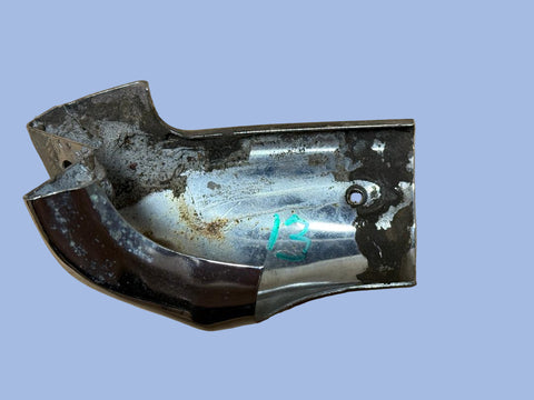 Corvair Convertible Header End Cap Trim Above Windshield - Forgot if Rt or Lt #13