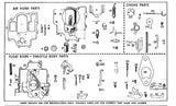 NOS GM CHEVROLET CORVAIR ROCHESTER SINGLE BARREL CARBURETOR GASKET ONLY 7033068