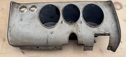 1965-69 CORVAIR DASH INSTRUMENT CLUSTER WITH SPEEDOMETER GAS GAUGE AND CLOCK - UNTESTED