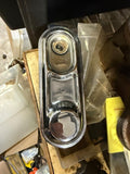1960-64 CORVAIR BLACK SPARE TIRE LOCK PLATE