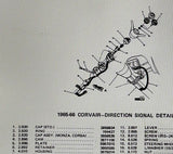 NOS 1965-66 CAR & 1964-65 VAN DIRECTIONAL CANCELLING PLATE