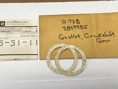 NOS 1960-69 CORVAIR GASKET-CRANKSHAFT GEAR TO CRANK