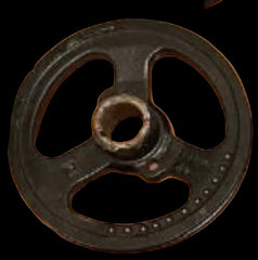 USED 1960-1969 CORVAIR SOLID CAST CRANKSHAFT PULLEY