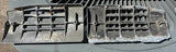 1962-1963 CORVAIR CONVERTIBLE FRONT FLOOR VENT / OUTLET GRILL - RT OR LT