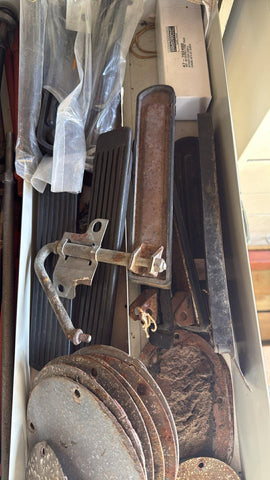 USED 1965-69 CORVAIR ACCELERATOR PEDAL ROD # 3 IN THE EXPLODED VIEW