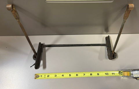 ANTIQUE BATTERY HOLD DOWN - DON'T KNOW SPECIFIC APPLICATIONS OR MAKE MODEL ETC