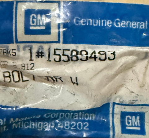 NOS GM Rear Wheel Stud – Part #15589493 GM 1-ton trucks and vans