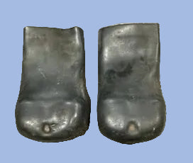 Genuine GM CHEVROLET Plastic Seat Belt BOOT OR SOCK - ACTUAL ITEMS - PAIR