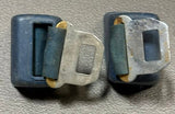 Genuine Plastic Seat Belt Retainer Housing WITH RETRACTOR AND BELT - PAIR
