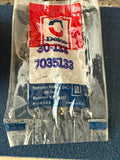 (1) NOS Delco 30‑133 Carburetor Needle & Seat Assembly – GM #7035133 – Rochester B / BC / BV / 2G