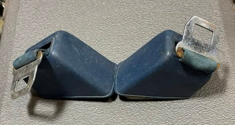 Genuine Plastic Seat Belt Retainer Housing WITH RETRACTOR AND BELT - PAIR