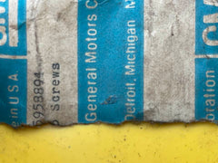 NOS-GM 5958894 lens screws 5958894 - SOLD AS PICTURED