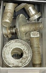 USED 1960-69 CORVAIR CRANKSHAFT BOLT AND WASHER