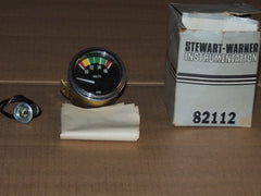 NOS Stewart Warner 82112 Deluxe Voltmeter