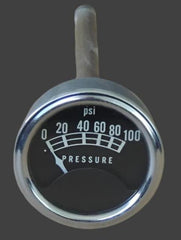 Stewart Warner PRESSURE gauge PICTURED 0-100 PSI