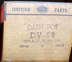 DV-69 1958-59 PONTIAC CARBURETOR DASH POT #7012895