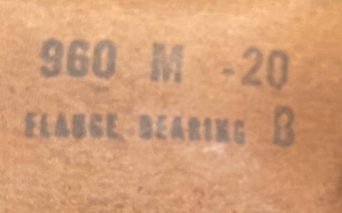 NOS NCI NC Flange bearing 960 M. 20 or 1960 M. 20 or 2153 CP