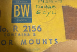 NOS BORG WARNER 31-2156 - Dodge PLYMOUTH 6 CYlINDER 1959-57 ENGINE MOTOR MOUNT