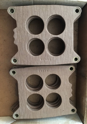 4‑Barrel Carburetor Base Gaskets — Square‑Bore (12834 / 13834)  - SOLD EACH