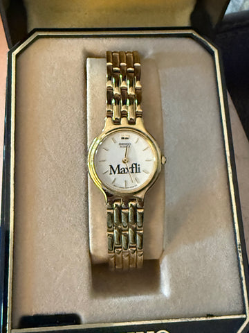 Seiko Maxfli Women’s Wristwatch (SXJ274) — NOS Corporate Award Set - GOLF
