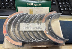 NCI NC Ohio main bearing set 14664M. STD. - APP UNKNOWN