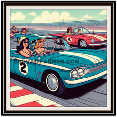 Digital Cartoon Art for the Corvair Enthusiasts.