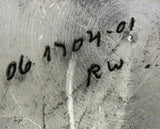 American Ironhorse chopper Chrome 6‑inch Diameter 3‑bolt circular cover — Mustang / Horse Head Design