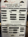 AVON AIR‑87‑FLY Air Cushion Grips — Fly‑By‑Wire — New   Fits 2008+ Harley Touring Models