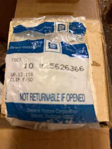 NOS GM Side Door Trim Clip – Part #456526366 10/PACK Fits Impala, Malibu, Grand Am, Century, Alero, and more.