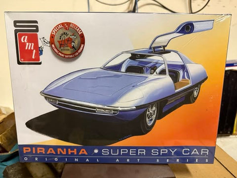The Piranha Super Spy Car - MODEL KIT - W/ CORVAIR ENGINE - SPECIAL RELEASE