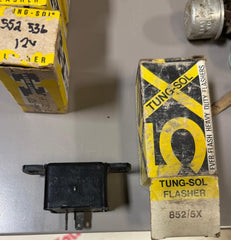 Tung‑Sol 852/5X Ever‑Flash Heavy‑Duty 12V Flasher (NOS, Boxed)