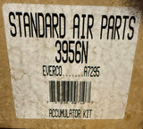Everco A7295 Cross-Reference: Standard Air Parts 3956N Barcode: 7 57935 00710 7 System Type: R-12 A/C Accumulator with Tube Kit