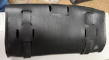 Handmade Leather Motorcycle Fork/Tool Bag – 12 Inch – Laced Panel