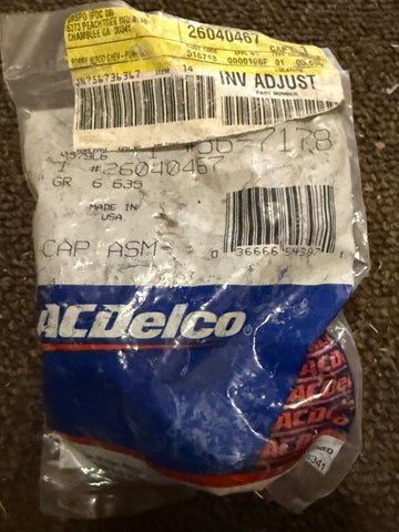 NOS GM Power Steering Reservoir Cap – Part #26040467