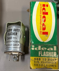 HEAVY DUTY FLASHER – 568 – FITS VOLKSWAGEN – 12V / 24 / 32CP